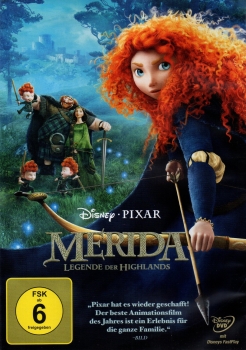Merida - Legende der Highlands - (Vermietrecht) - Einzel-DVD - Neu & OVP